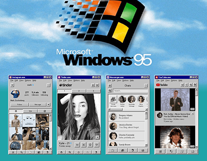 Windows 95 styled apps