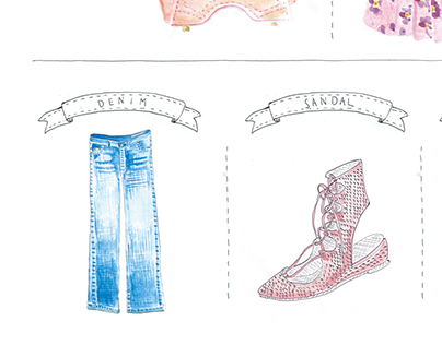 fashion item/illustrations