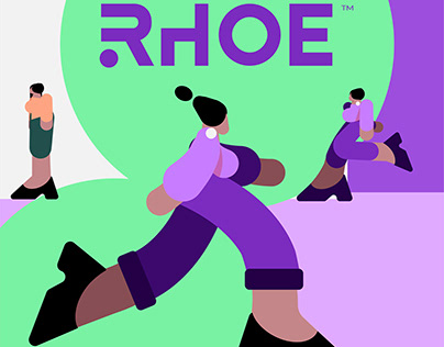 RHOE - Fashion Brand Illustration designs
