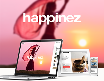 Happinez | eCommerce Webdesign