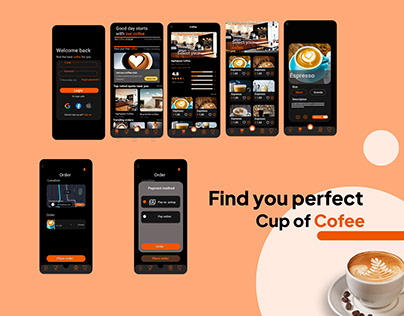 Nearest best cofee shop finder app