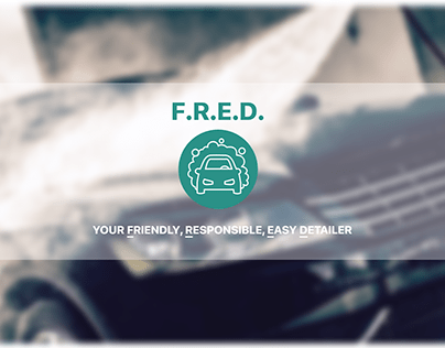 Project thumbnail - FRED: Mobile Car Detailing App