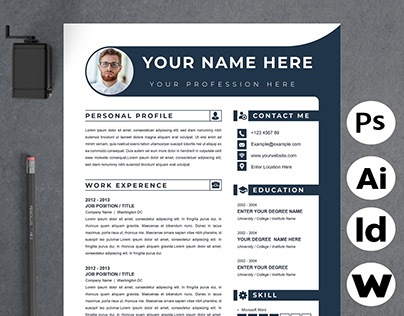 New Professional Resume template