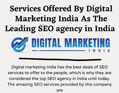 The Leading SEO agency in India