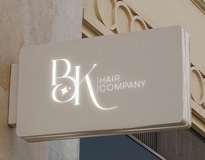 Identidade Visual - BK Hair Company