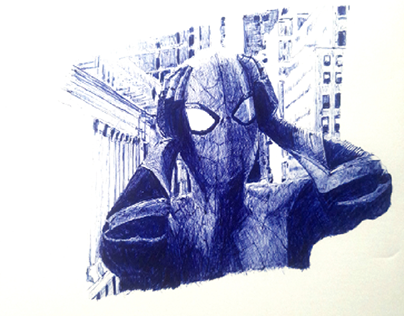 spider man portrait