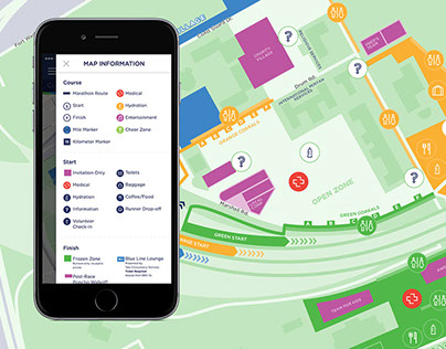 TCS New York City Marathon Mobile App Maps