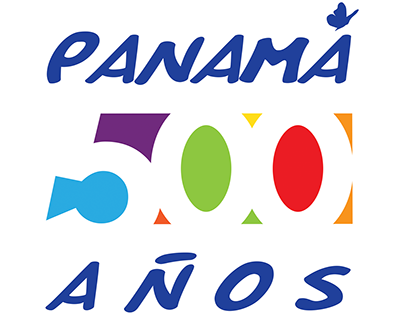 Panamá 500 Years Logo Design