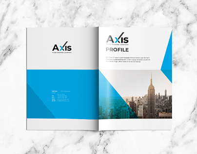 Axis Company Profile | Creative Brochure