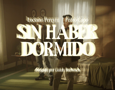 Video Lyrics Sin Haber Dormido - Luciano Pereyra
