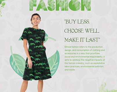 Sustainable Fashion Poster
