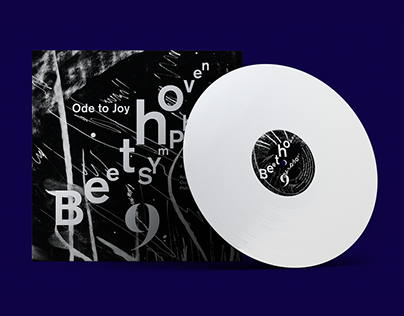 record sleeve design / Beethoven / Ode to Joy