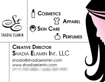 Business Card: Shadia Elamin