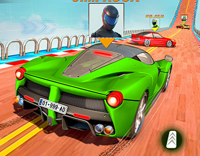 Crazy Car Game Mega Ramp Stunt by usman raza