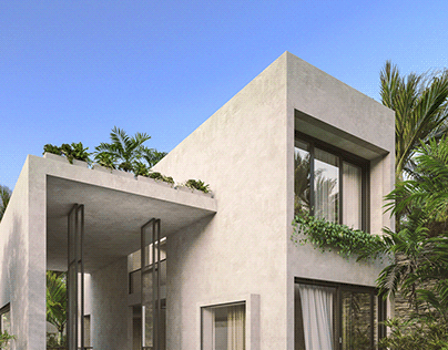 Architectural visualization of the project Casa Aviv