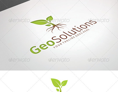 Geo Solutions Logo Template