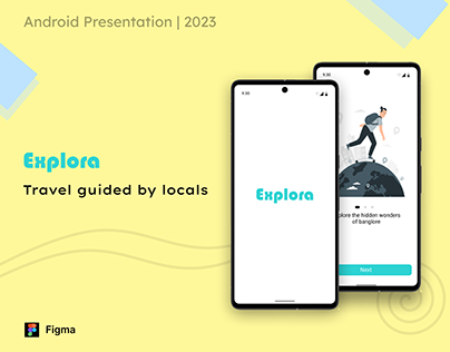 Android Presentation - Explora (Travel App)