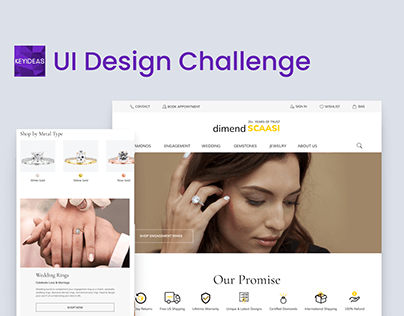 Project thumbnail - KEYIDEAS - UI DESIGN CHALLENGE