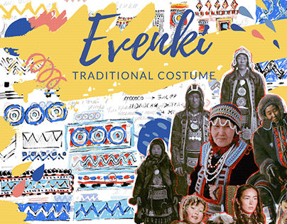 Evenki. Traditional costume.