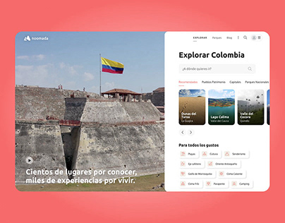 Noomada | Web App