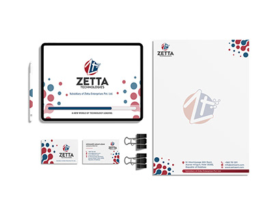 Zetta Technology Complete Branding design | Designofly