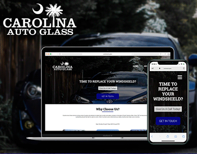 Carolina Auto Glass - Site Design