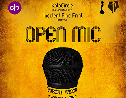 Open Mic Poster | Event by KalaCircle