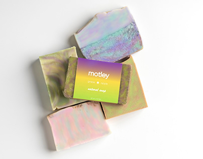 Landing page and packaging for soap