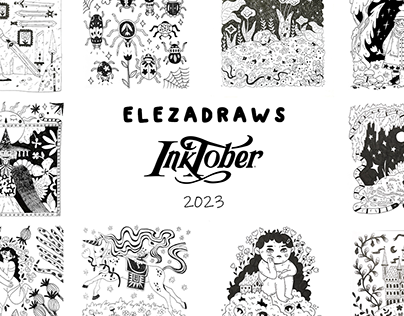 Inktober 2023 / Illustration series