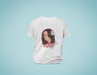 T-shirt Lana Del Rey Illustration