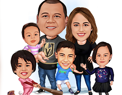Caricature #22: Family03