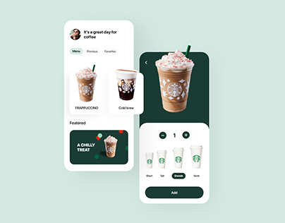 UI/UX | Starbucks Redesign mobile app