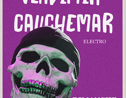 festival artist poster (Vladimir Cauchemar)