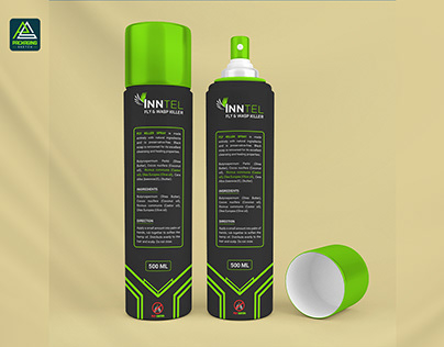 Spray Label, Cosmetic Label, Cosmetic Packaging
