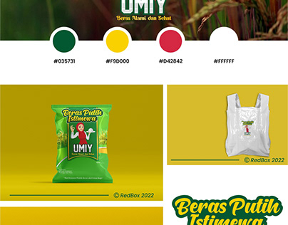 UMIY Beras 'Brand Identity' - Redbox Maximum Agency