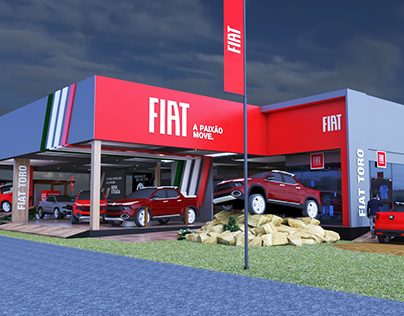 BOOTH STAND EXIBITION FIAT AGRISHOW 2020