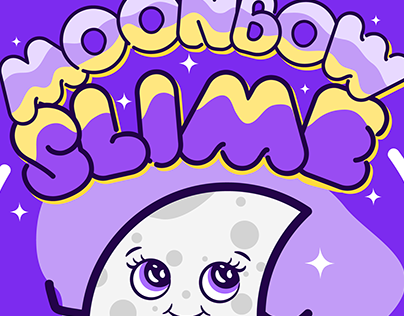 Moonbow Slime | BRAND AND MASCOT CONCEPTUALIZATION
