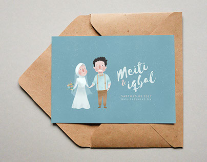 Wedding invitation (Iqbal and Meiti)
