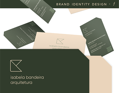 isabela bandeira arquitetura · brand identity design
