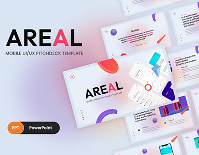 Free Areal - UI/UX Mobile Pitch Deck
