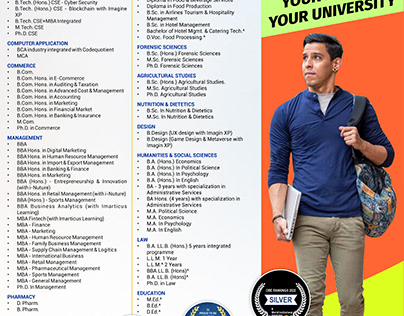Geeta University - Full Page Newspaper Advertisement