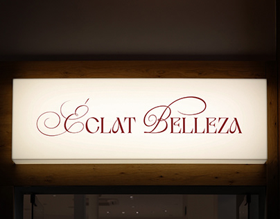 Éclat Belleza | identity for a cosmetics brand