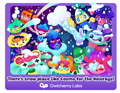 Owlchemy Labs Holiday Card 2021