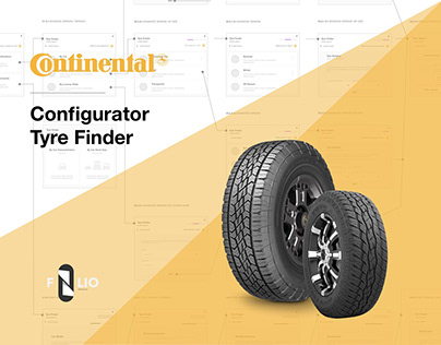 Continental / Task Flow for a Tyre Configurator
