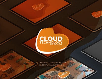 cloud web solution - branding