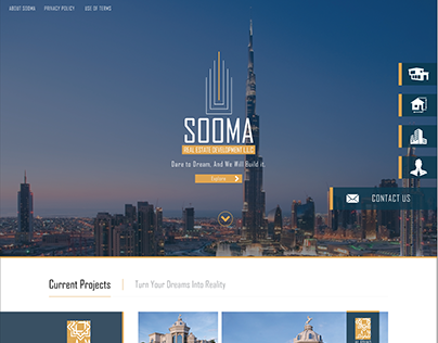 Sooma Real Estate Development Website Sample