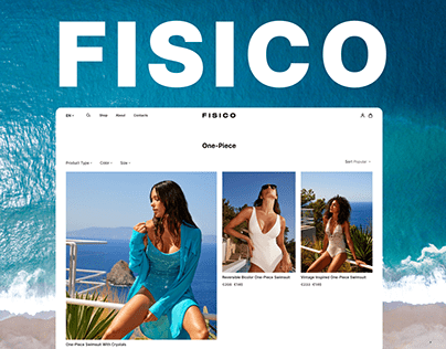 FISICO | E-Commerce Redesign Concept