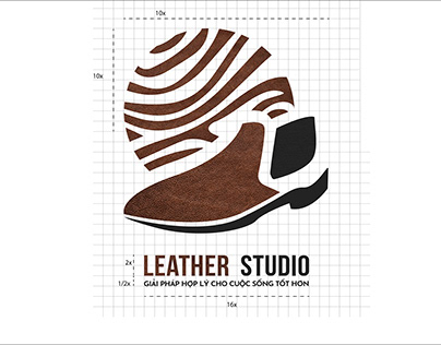 Thiết kế bộ nhận diện (Leather Studio)