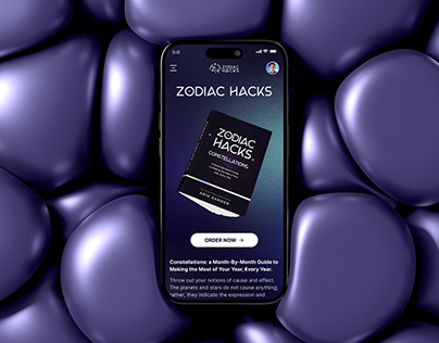 Zodiac Hacks - UI/UX Design & Web Development