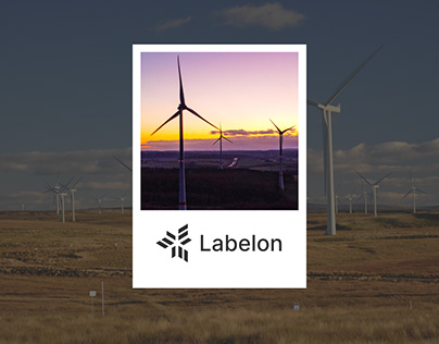 Labelon L letter solar logo design